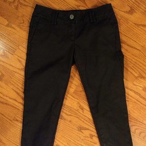 Ann Taylor LOFT black capris